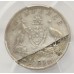 AUSTRALIA 1951 . SIXPENCE . ERROR . REVERSE LAMINATION